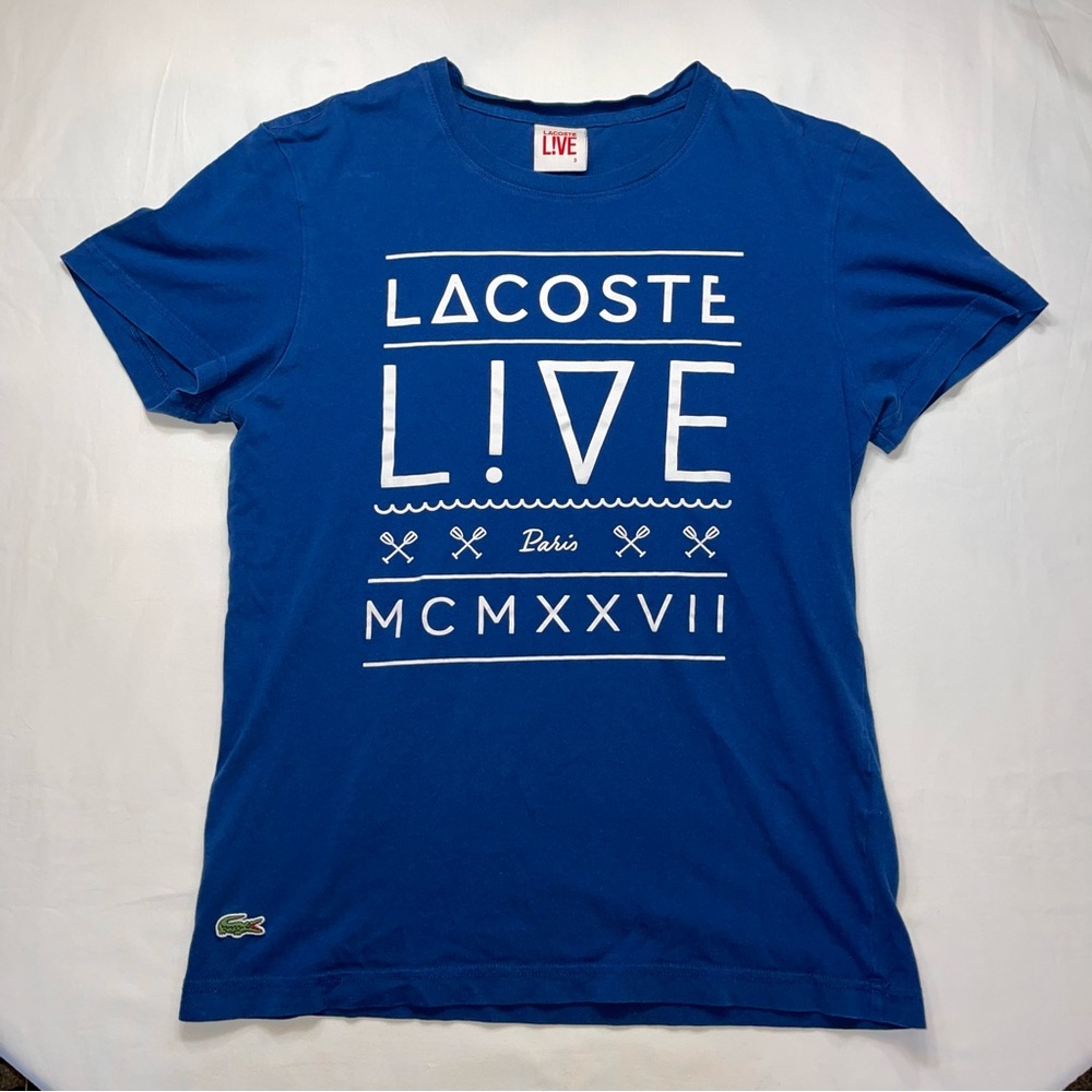 ✨3xHOST PICK✨Lacoste L!ve Short Sleeve Tee